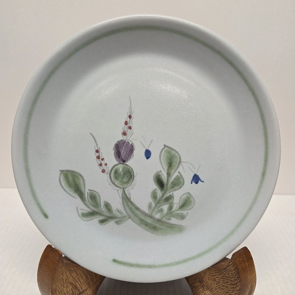 Buchan Portobello 8 1/2" Salad Plate Stoneware Thistleware Made in Scotland #289